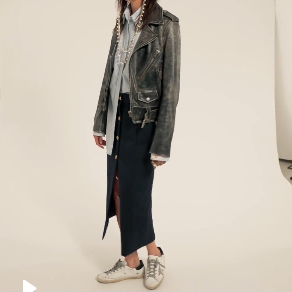 Golden Goose Women’s Superstar Sneakers with Black Heel Tab & Gray Suede - US 9 - Picture 6 of 16